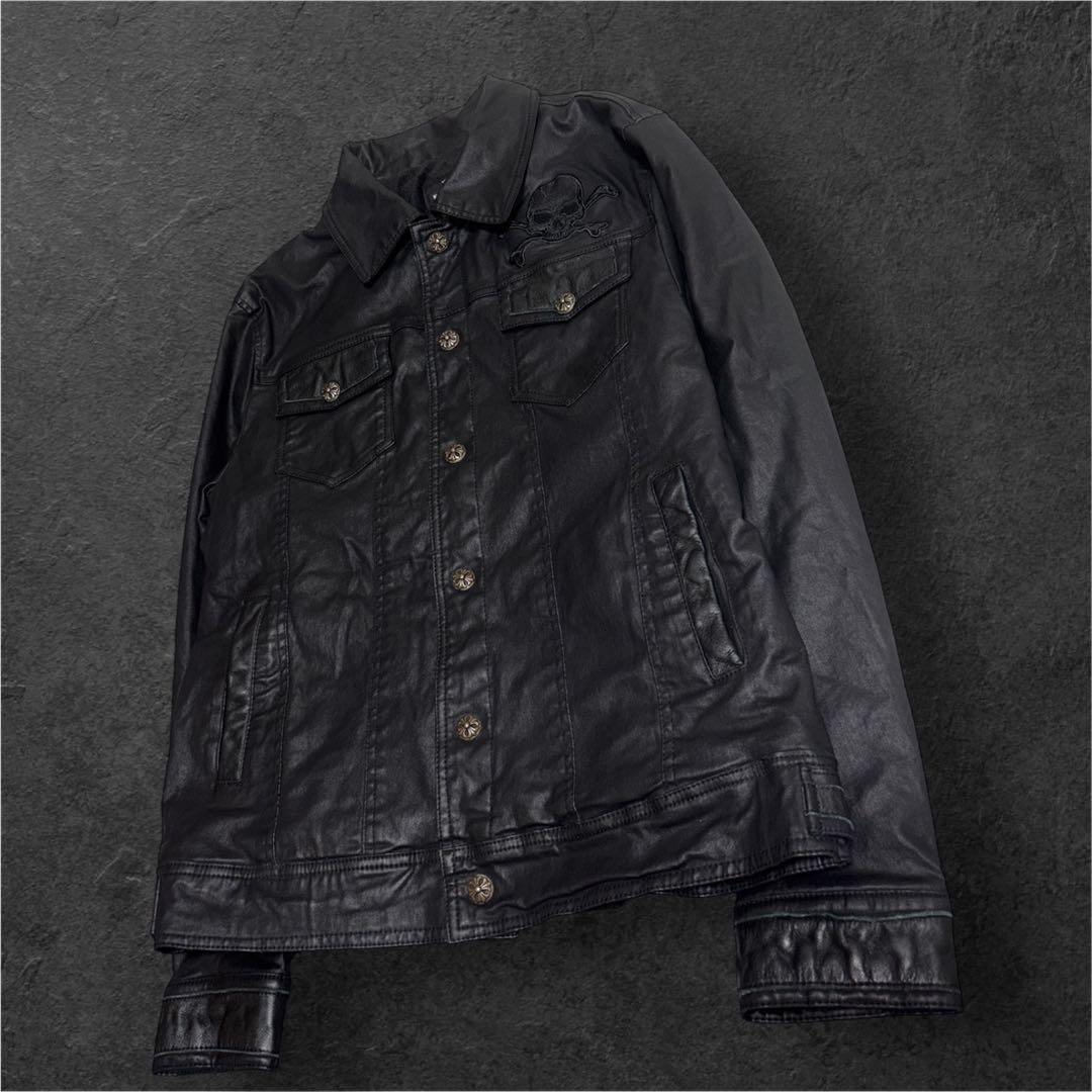 Archive コーティングデニムジャケット darkwear opium