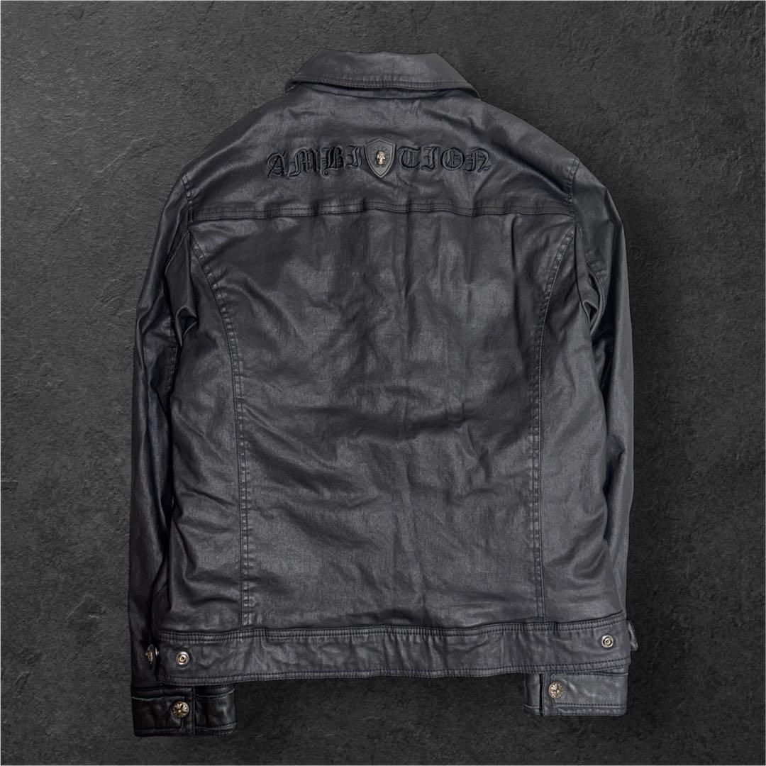 Archive コーティングデニムジャケット darkwear opium