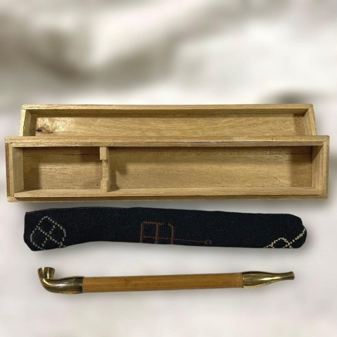 C-11 煙管　金　煙草道具　古道具　アンティーク　雑貨　美術品　工芸品