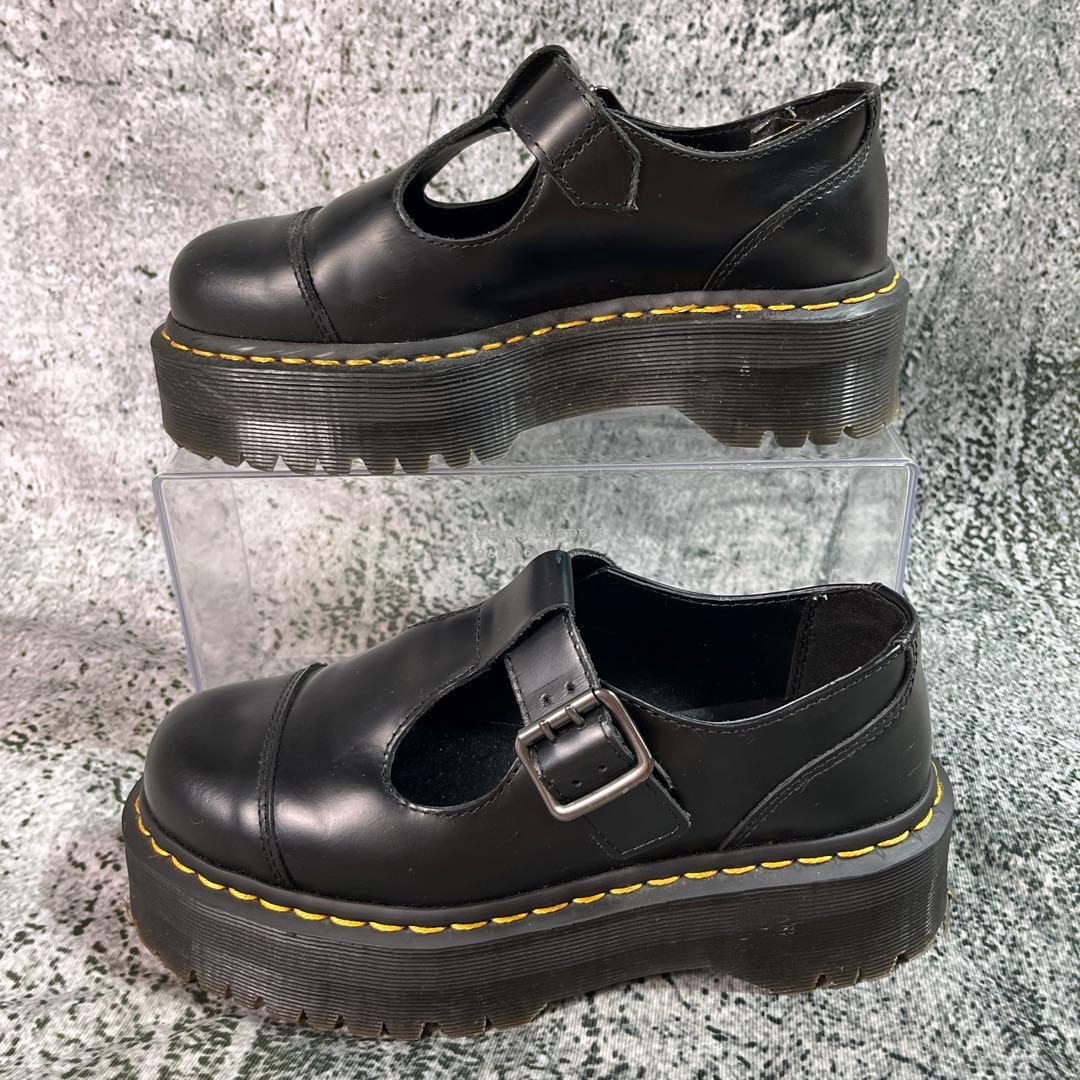 ドクターマーチン BETHAN メリージェーン ブラック ダブルソール 厚底