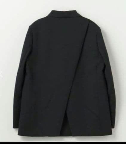 MARW UNITED ARROWS アシンメトリージャケットダークグレー 36