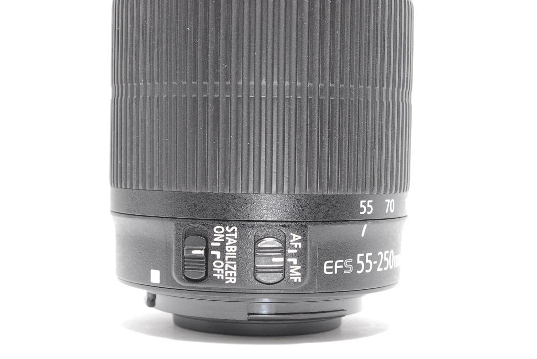 クリアな描写 Canon EF-S 55-250mm IS STM 手ぶれ補正付