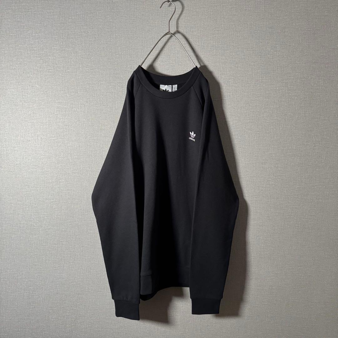 【新品・タグ付】adidas スウェット トレフォイル 刺繍ロゴ 希少XL