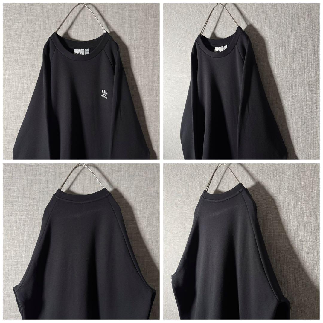 【新品・タグ付】adidas スウェット トレフォイル 刺繍ロゴ 希少XL