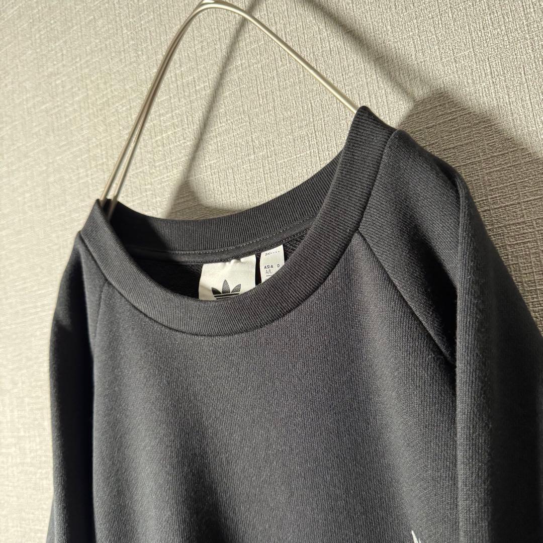 【新品・タグ付】adidas スウェット トレフォイル 刺繍ロゴ 希少XL
