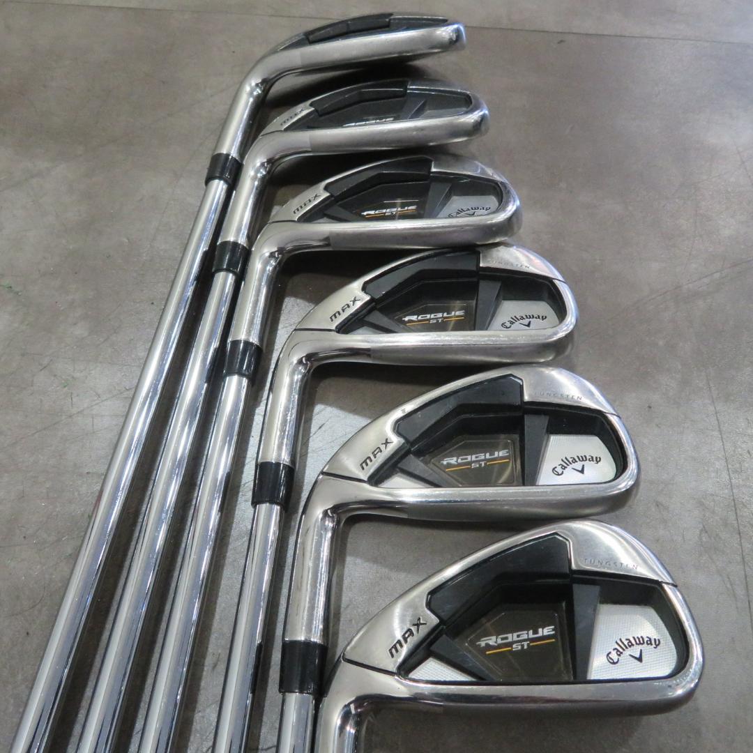 キャロウェイROGUE ST MAXアイアン(ローグ）レフティDG95 S200