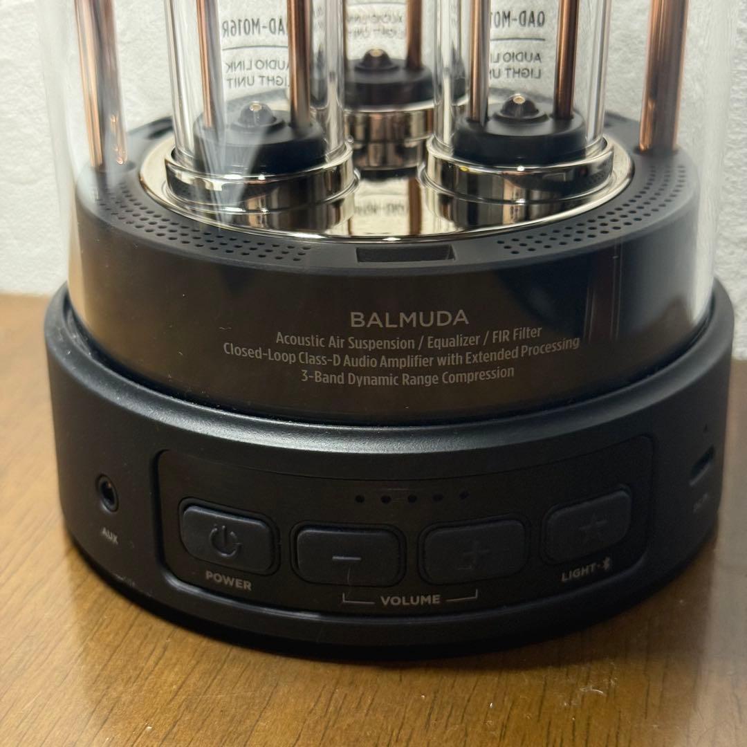 BALMUDA Bluetoothスピーカー ブラック