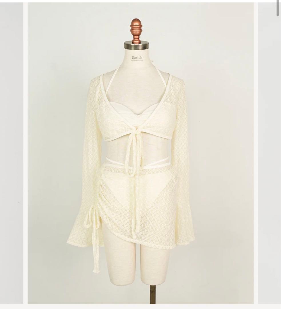 Darich 4WAYレースウエストクロスビキニ