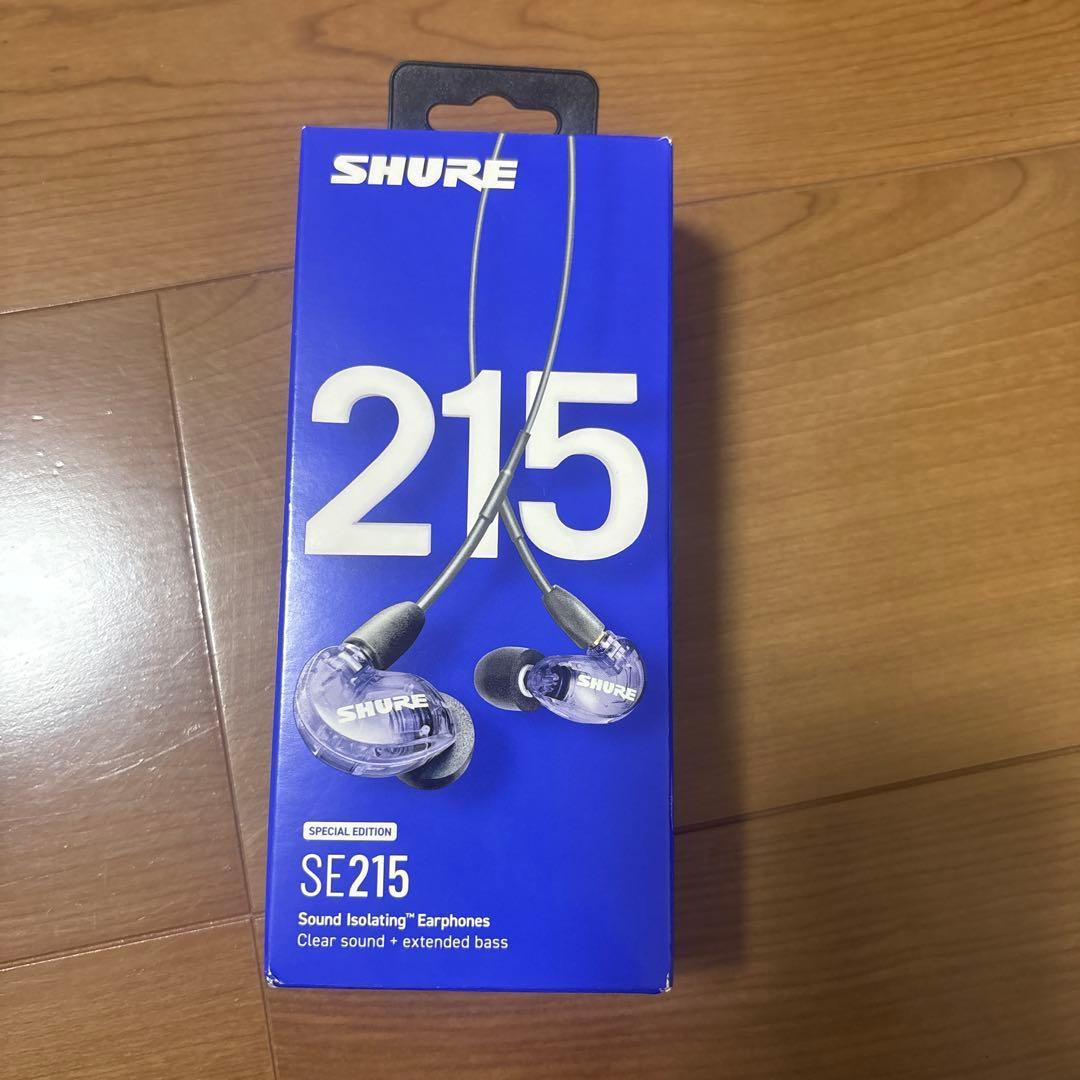 SHURE SE215 Sound Isolating イヤフォン