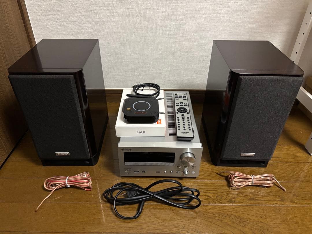 ま*ん様 ONKYO CR-555 ミニコンポ Bluetoothアダプタ付き