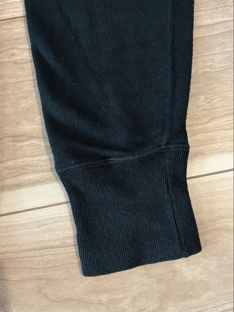 ヒステリックグラマー ジップアップパーカー ブラック