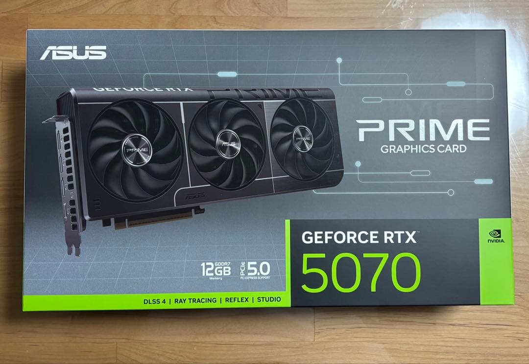 ASUS PRIME RTX5070 12G グラボ　グラフィックボード