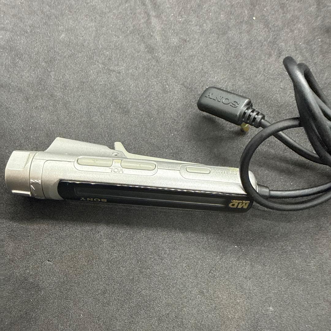動作品】SONY ポータブルMDプレーヤー MZ-R50 AVケーブル　イヤホン