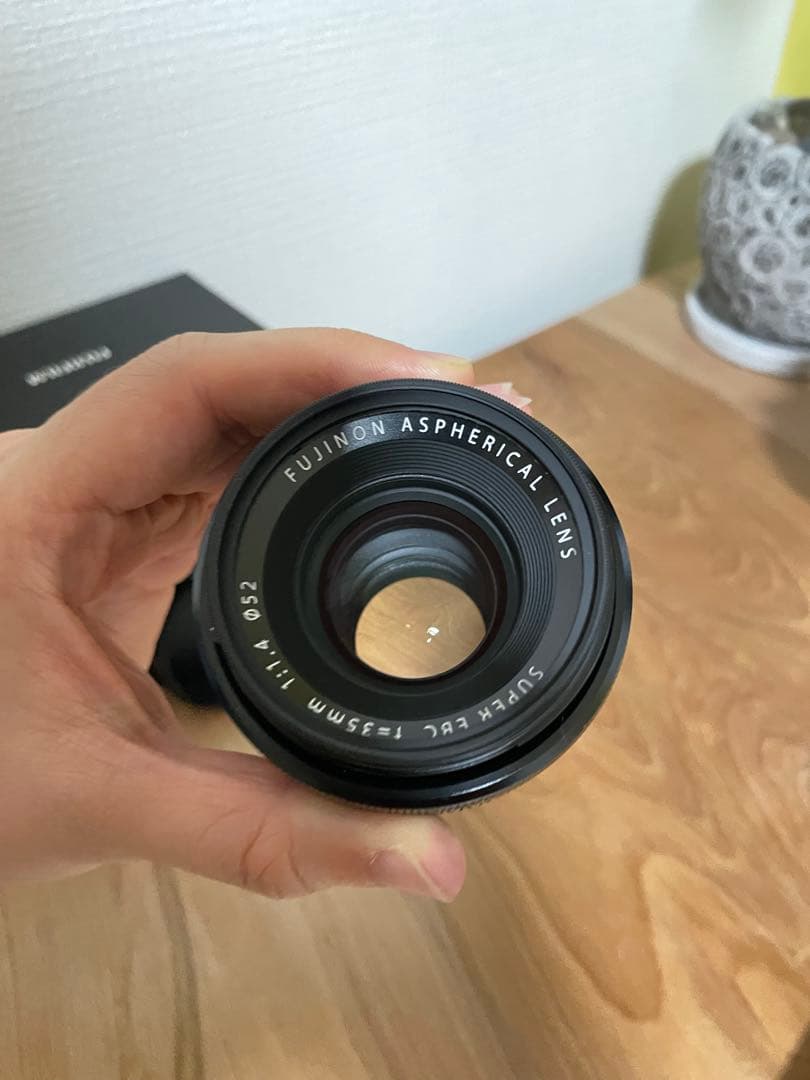 【極美品】FUJIFILM XF35mm F1.4 R 神レンズ保護フィルター付