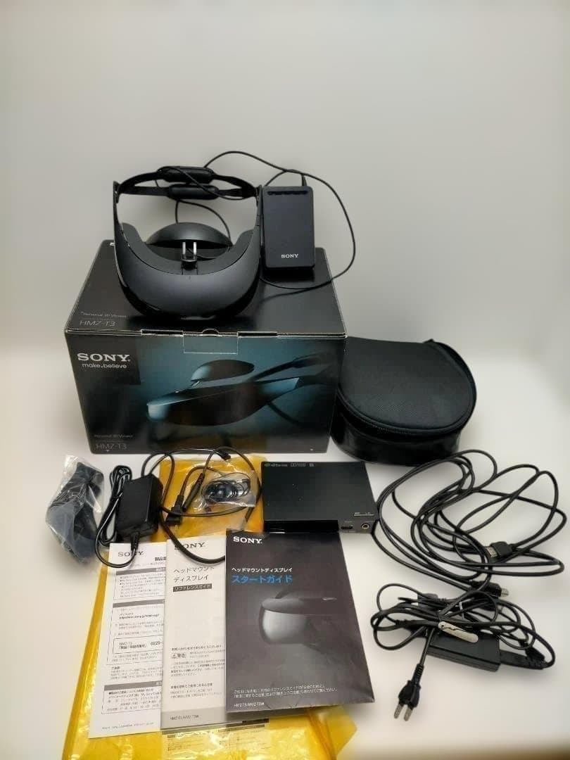 [美品] SONY HMZ-T3　ヘッドマウントディスプレイ　250611-1Y
