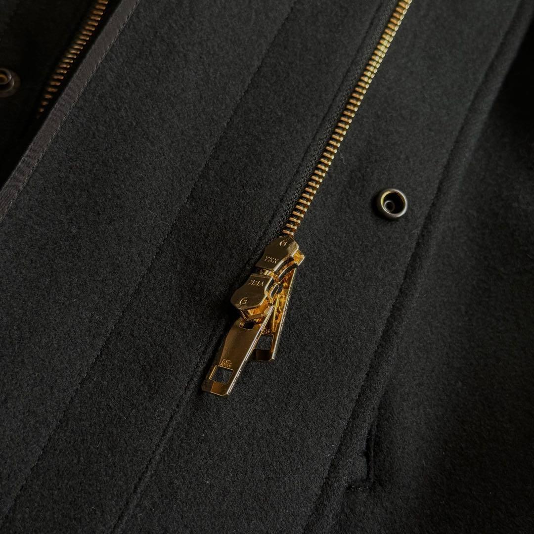 【おまとめ2点✨】THE RERACS ウールメルトンロングモッズコート