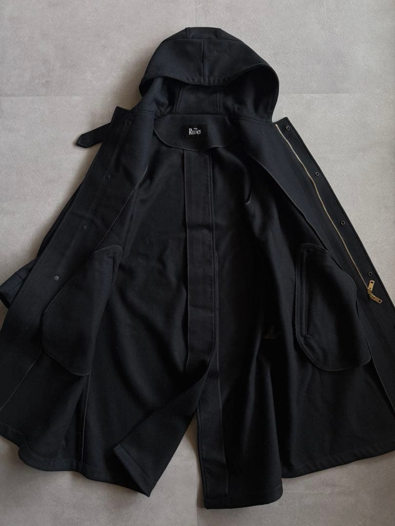 【おまとめ2点✨】THE RERACS ウールメルトンロングモッズコート