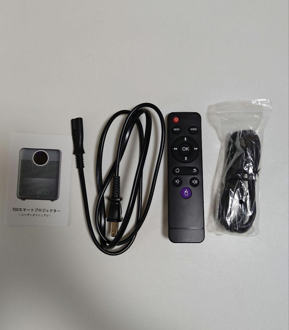 【美品】HOTACK T03 スマートプロジェクター 【おまけ付き】
