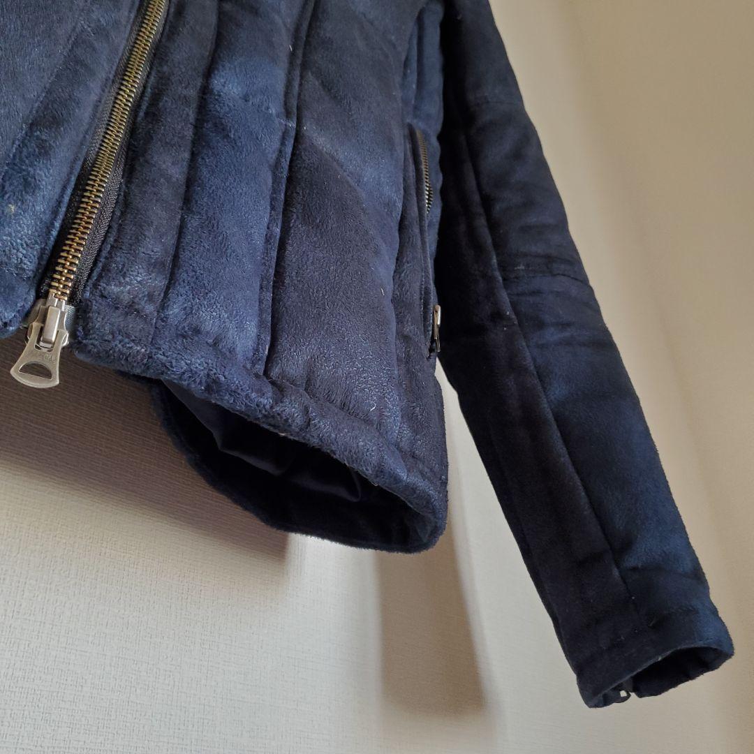 美品 TORNAD MART microsuède down jacket M