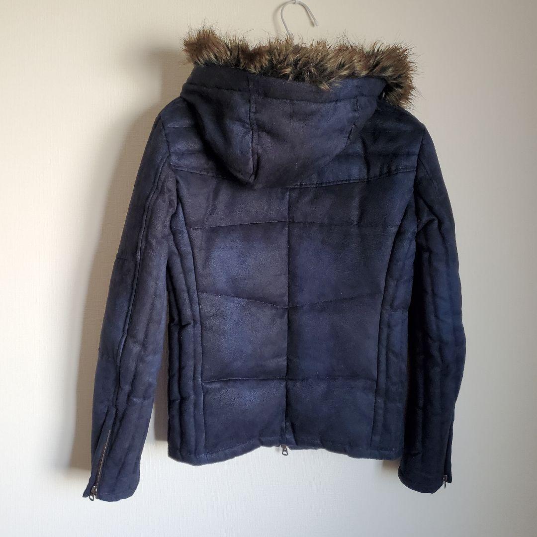 美品 TORNAD MART microsuède down jacket M