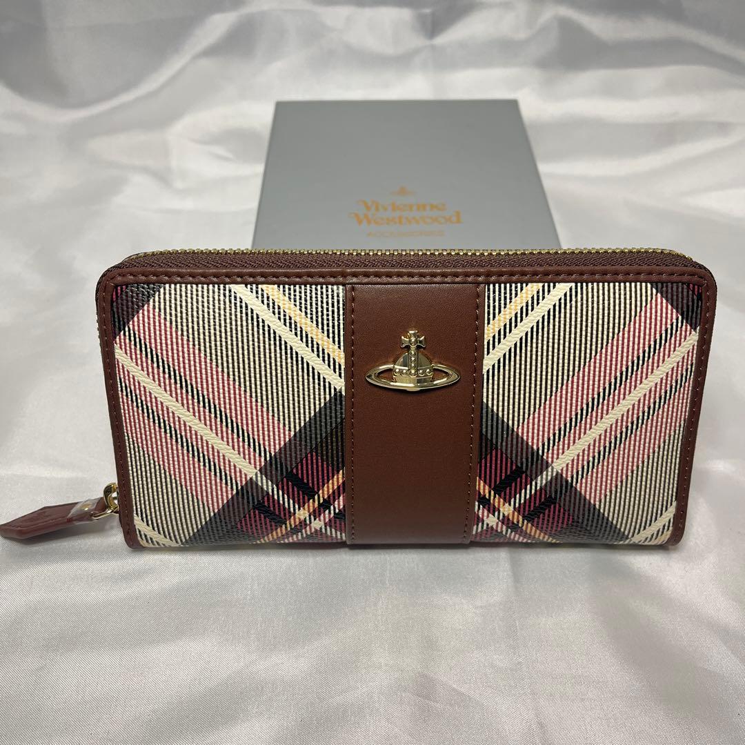 新品 Vivienne Westwood コーヒー 長財布 バレンタインに嬉しい