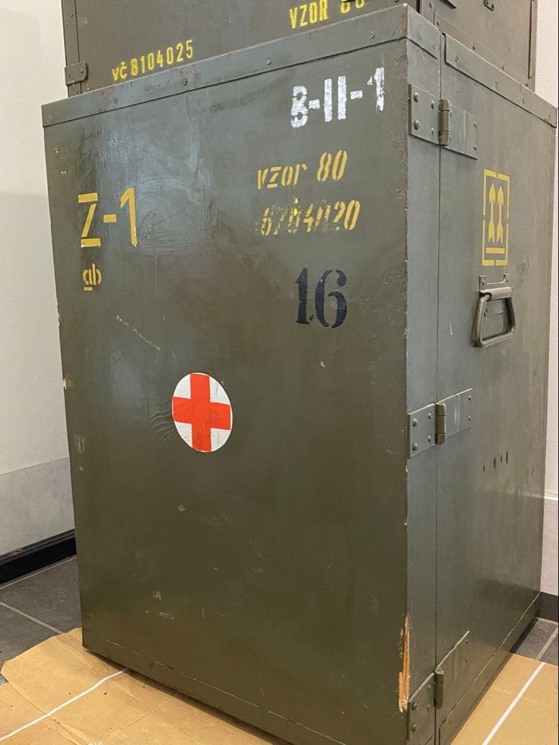 （粗大ゴミ予定のため最終値下げ）ミリタリーボックスVz.80（1980年代）