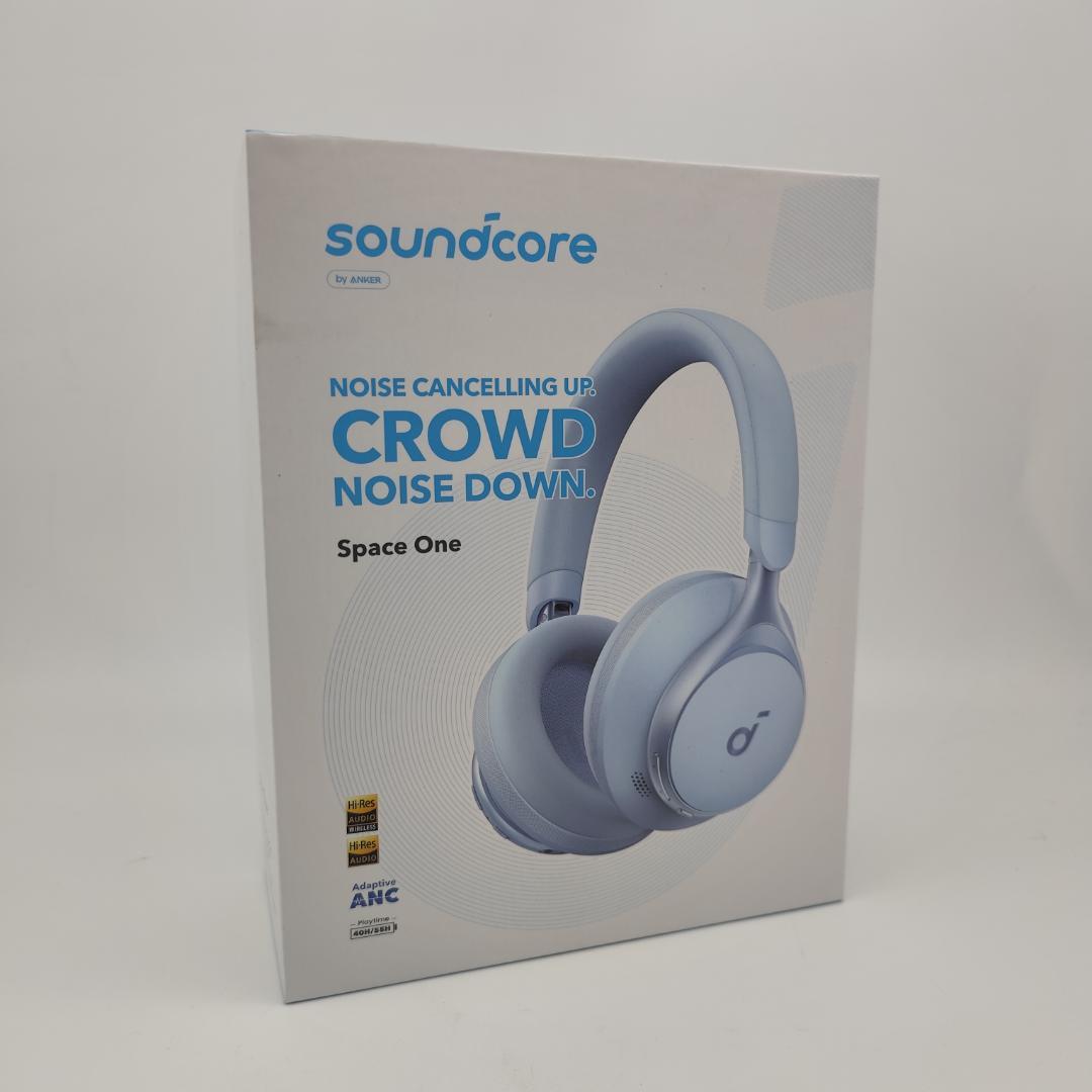 Anker Soundcore Space One ブルー ANC 55時間再生