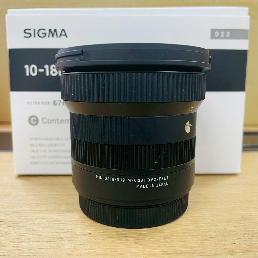 レンズ(ズーム) SIGMA 10-18mm F2.8 DC DN Contemporary