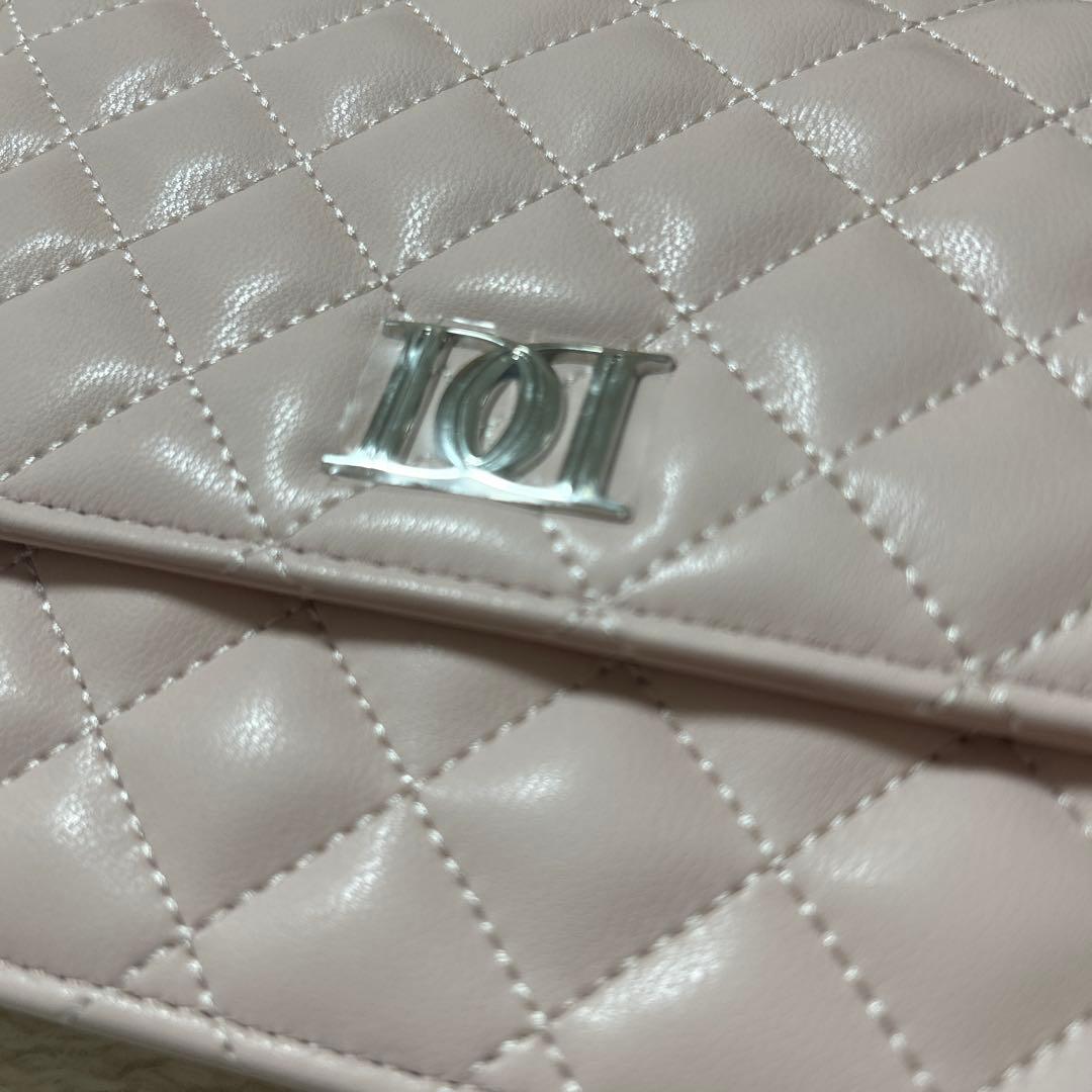 ダーリッチ/DDロゴキルティングトラベルセット ショルダーバッグ ピンク