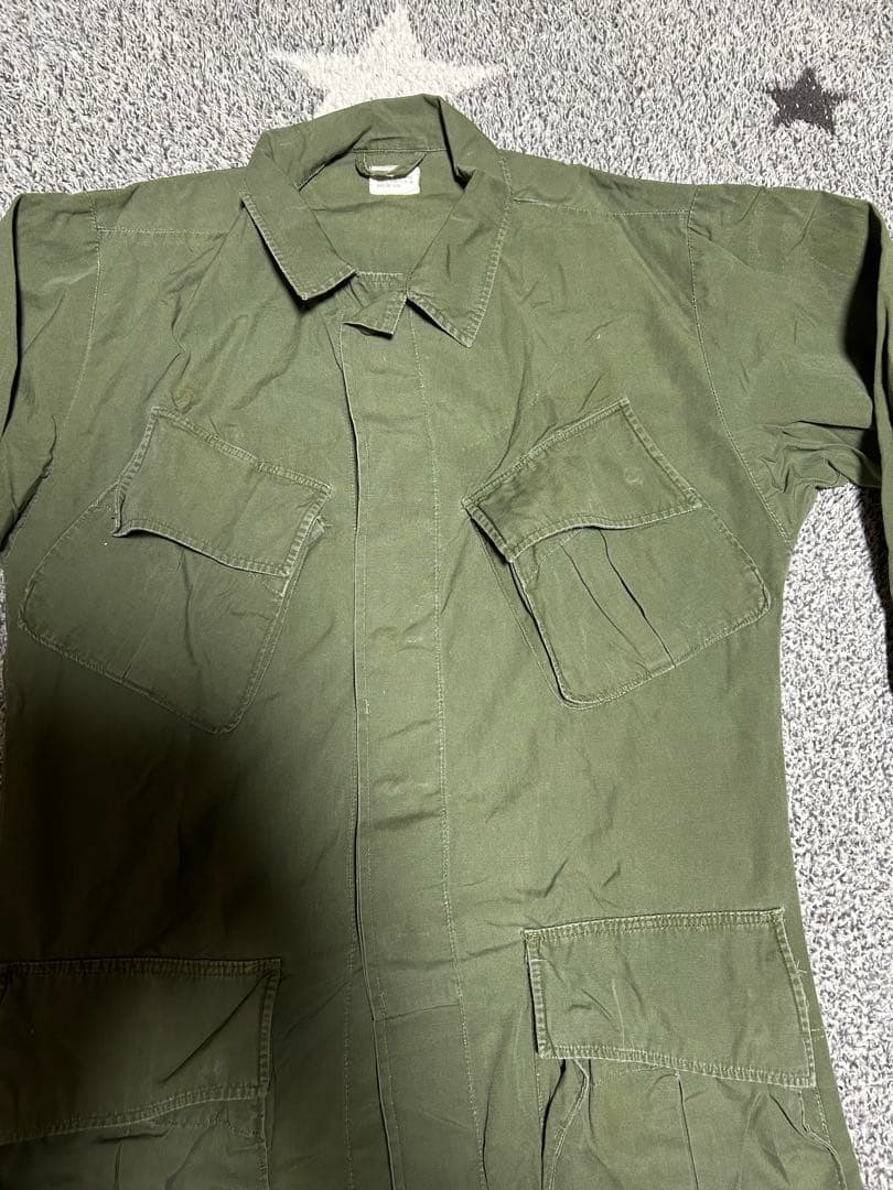 米軍放出3rdジャングルファイティンジャケット　ミディアムロング　M