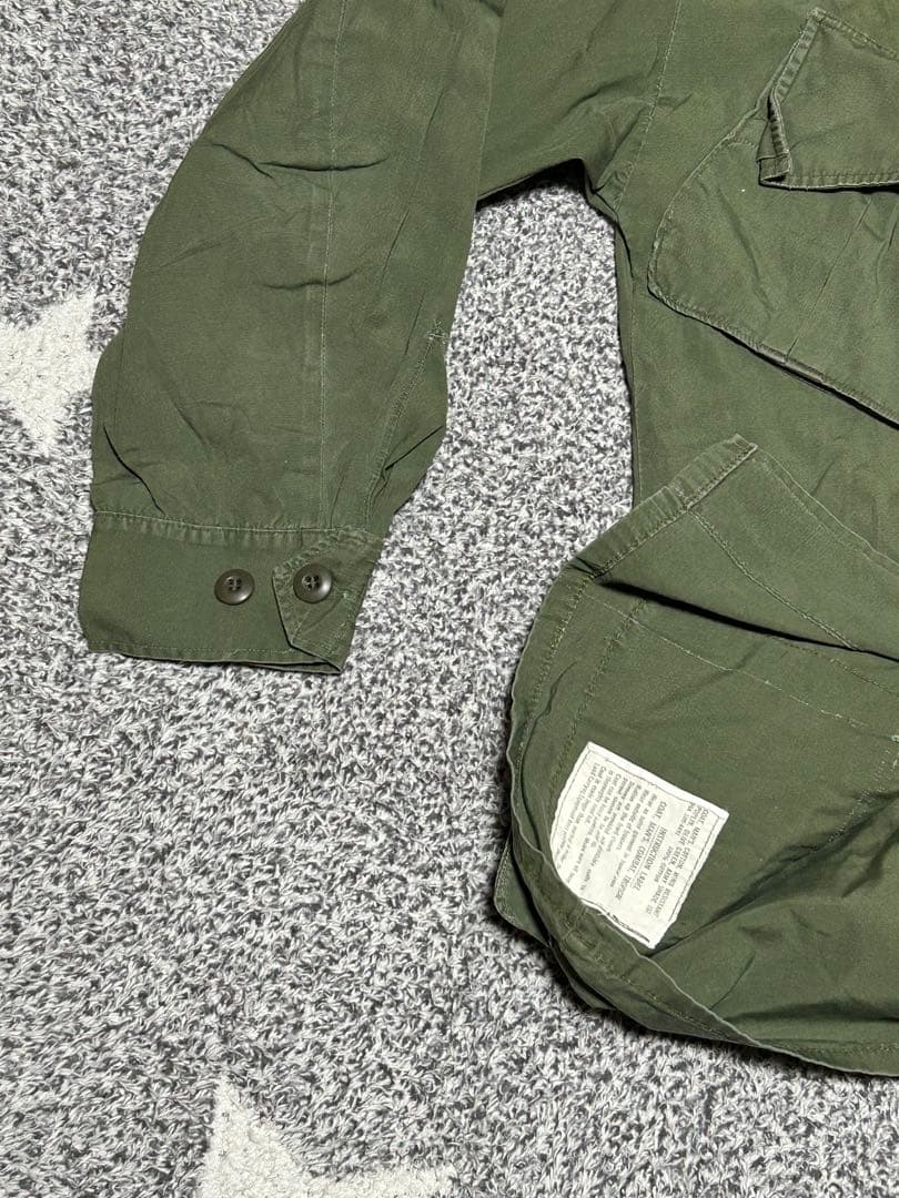 米軍放出3rdジャングルファイティンジャケット　ミディアムロング　M