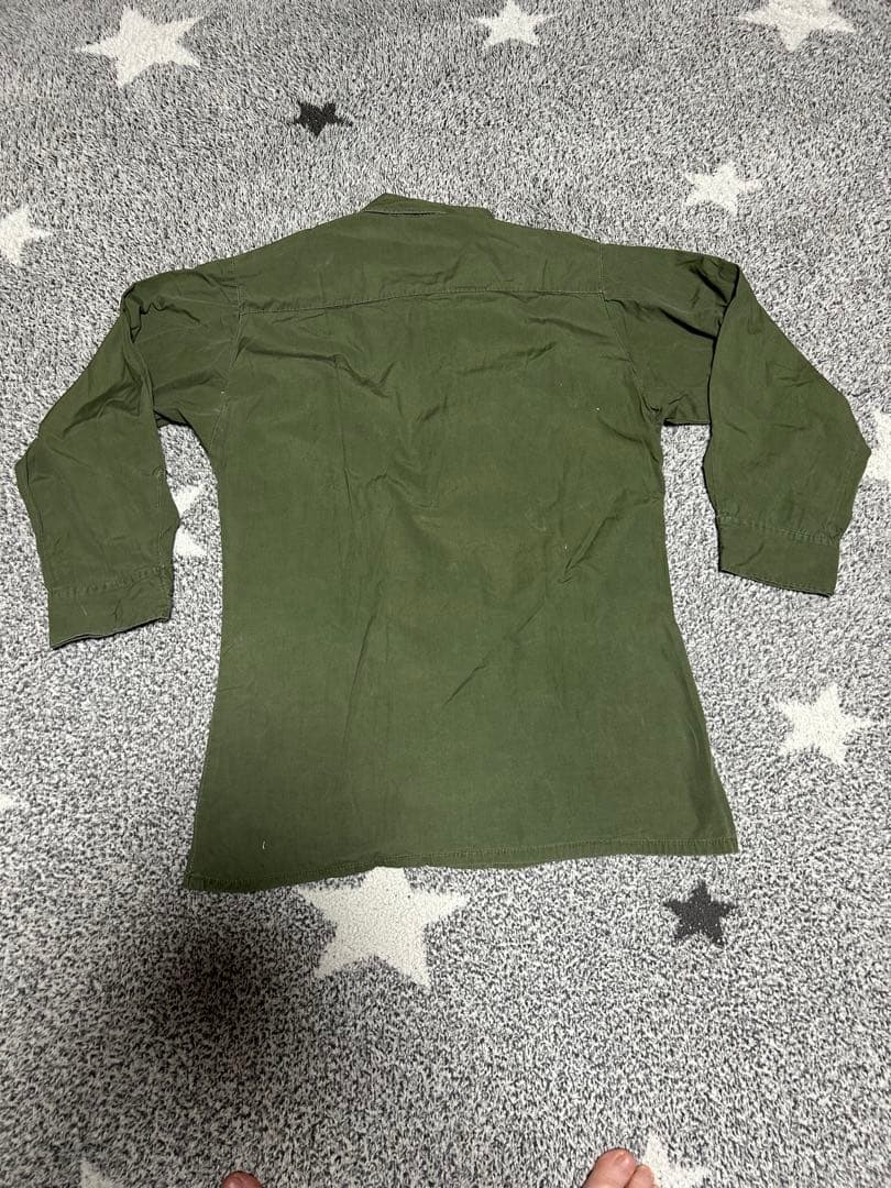 米軍放出3rdジャングルファイティンジャケット　ミディアムロング　M