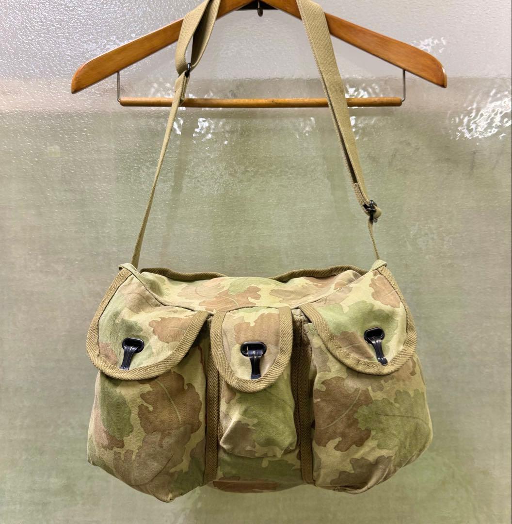 Nigel Cabourn アーミーアモバッグ-カモ ショルダー 迷彩 カモフラ
