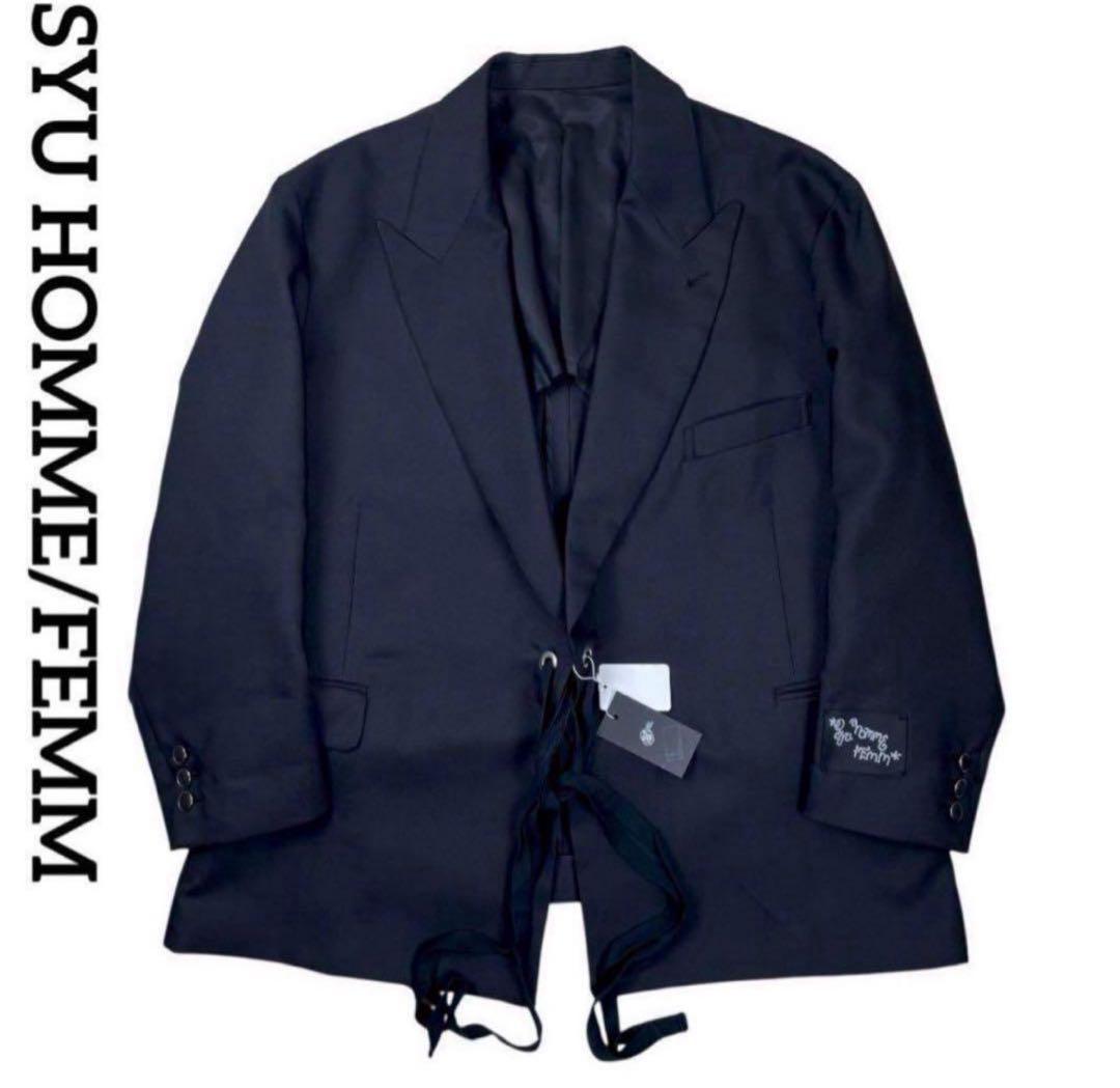 シュウオムフェム 22ss テーラードジャケット 未使用タグ付き 定価8万