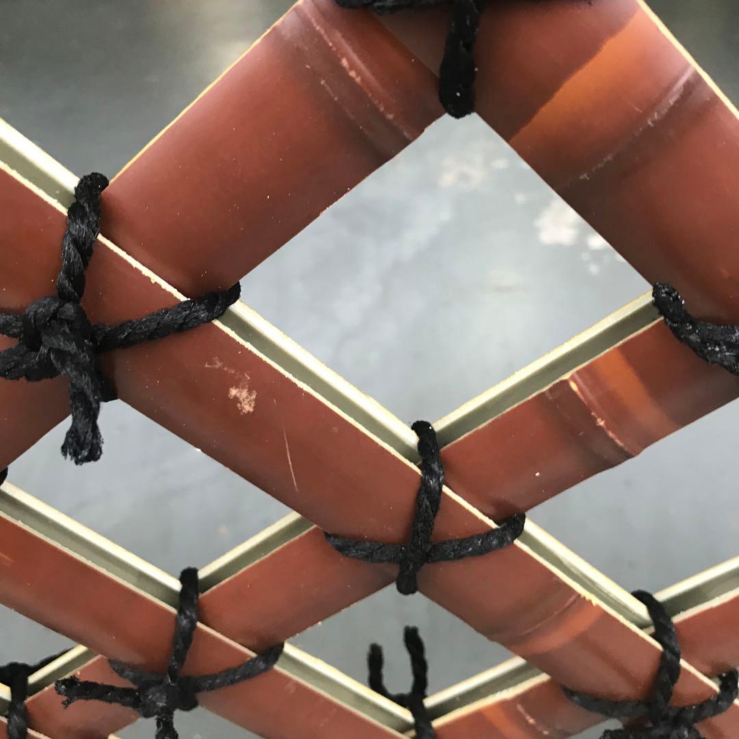 【カイナルさん専用】格子垣（人工煤竹）衝立式