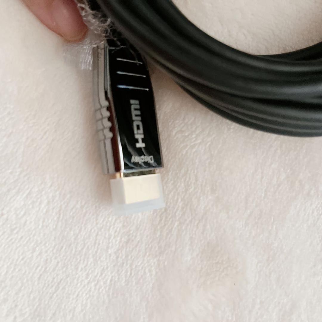 ♪HDMI 光ファイバーケーブル 5m 4K UHD対応 2.0 AOC