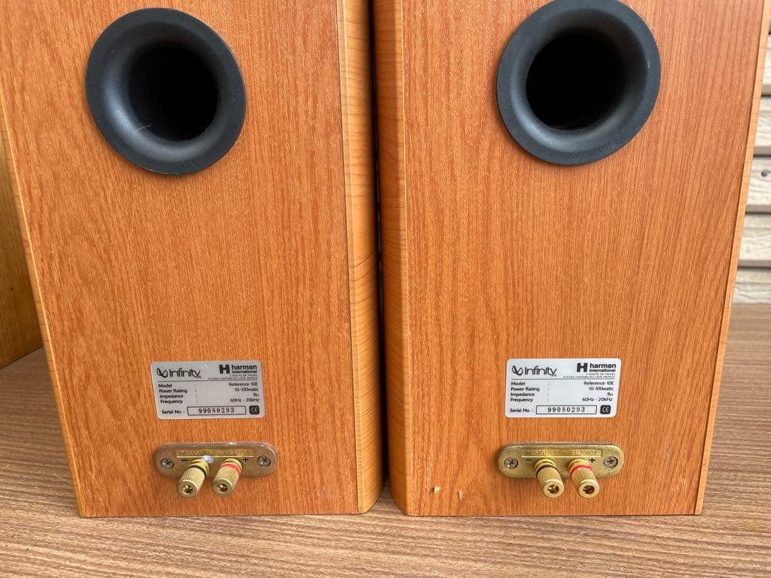 インフィニティ　リファレンス10E ペア