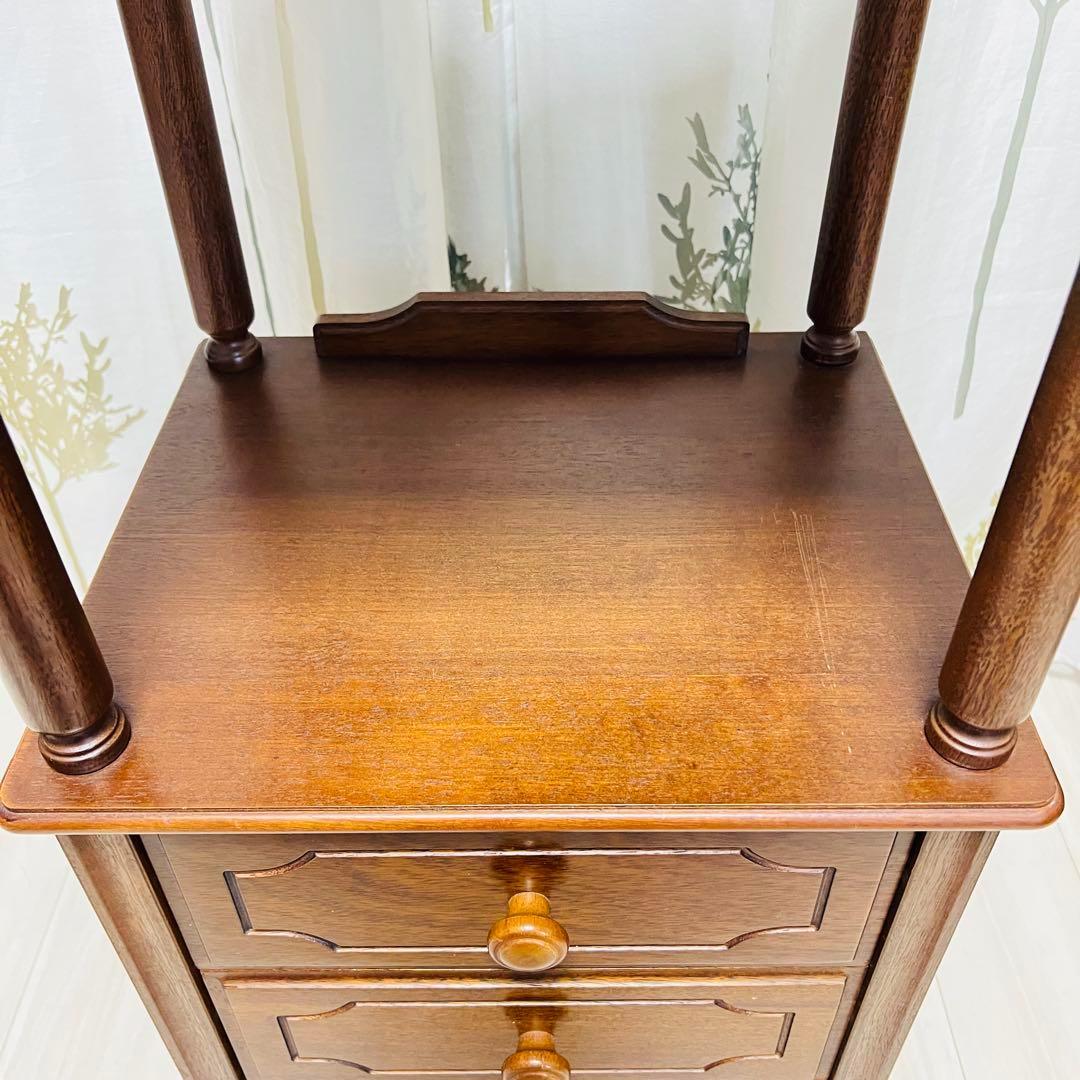 綾野製作所　アヤノクラフト　電話台　レトロ　アンティーク