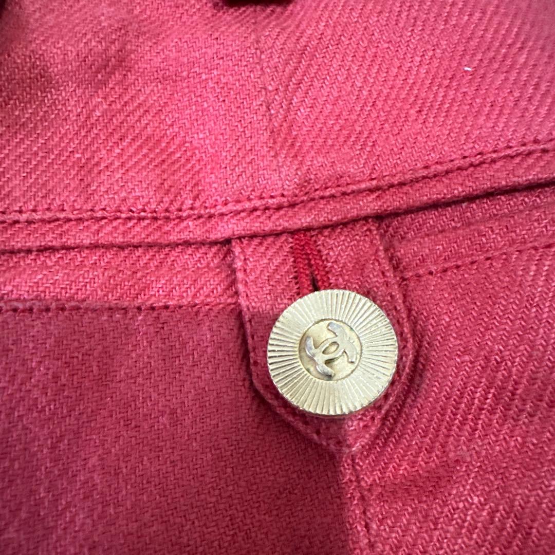 CHANEL ヴィンテージ リネン100% ショートパンツ