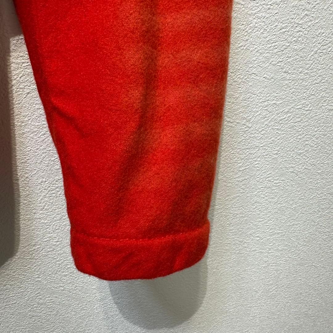 希少 16年製 トリココムデギャルソン 上質 ウール 丸襟 デザイン ジャケット