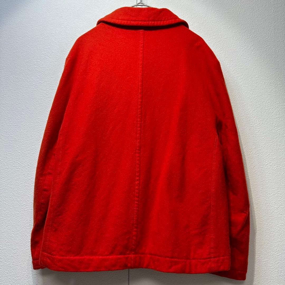 希少 16年製 トリココムデギャルソン 上質 ウール 丸襟 デザイン ジャケット