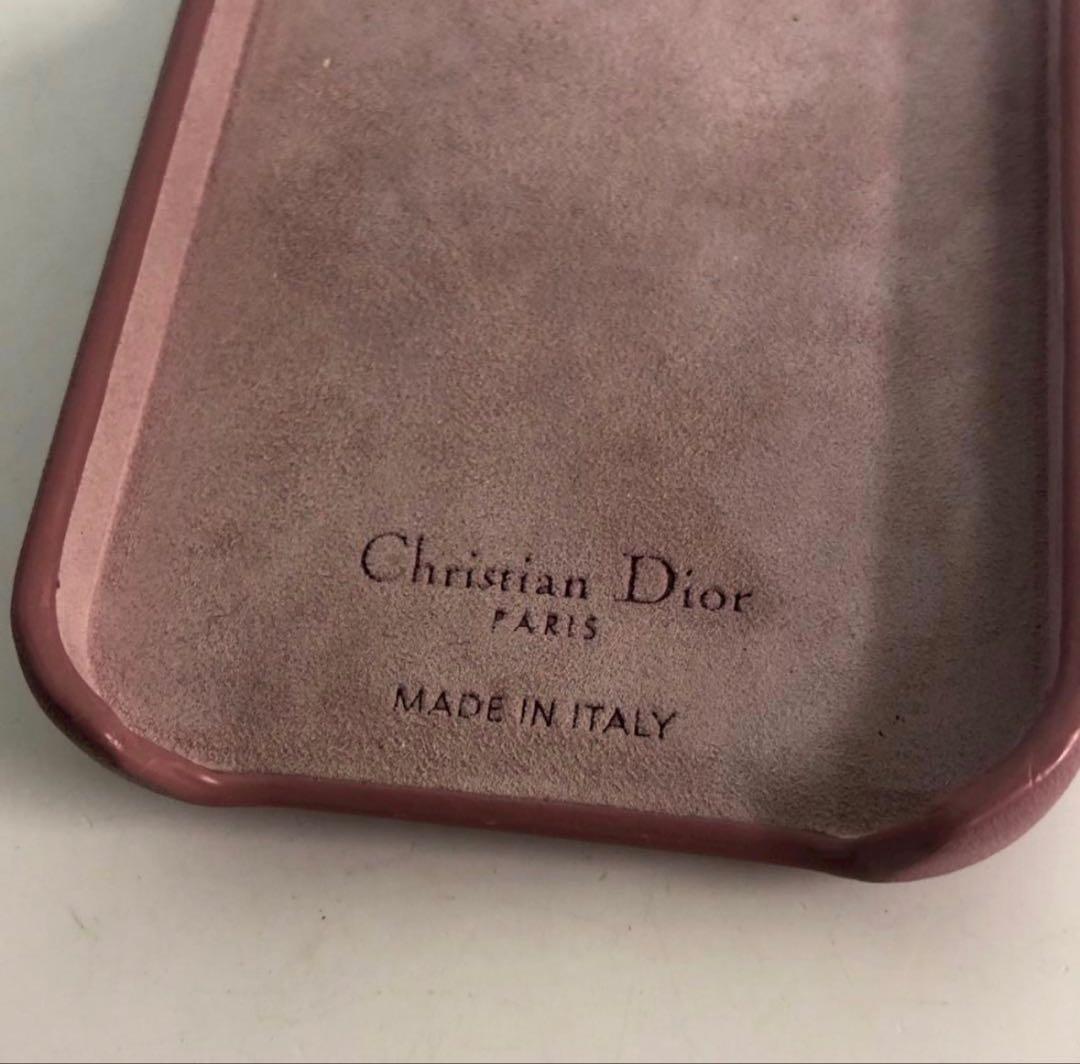 Christian Dior カナージュ ラムスキン iPhone15Pro