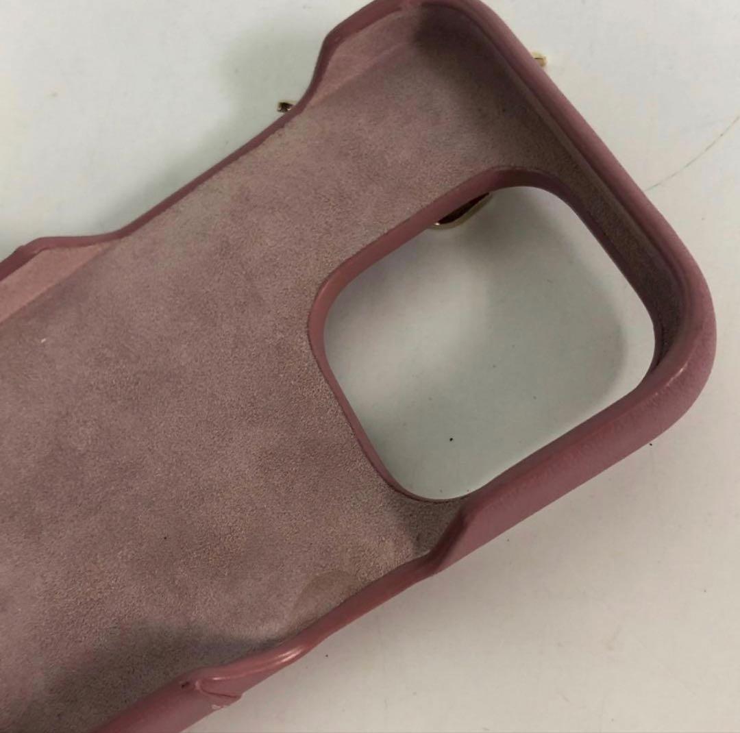 Christian Dior カナージュ ラムスキン iPhone15Pro