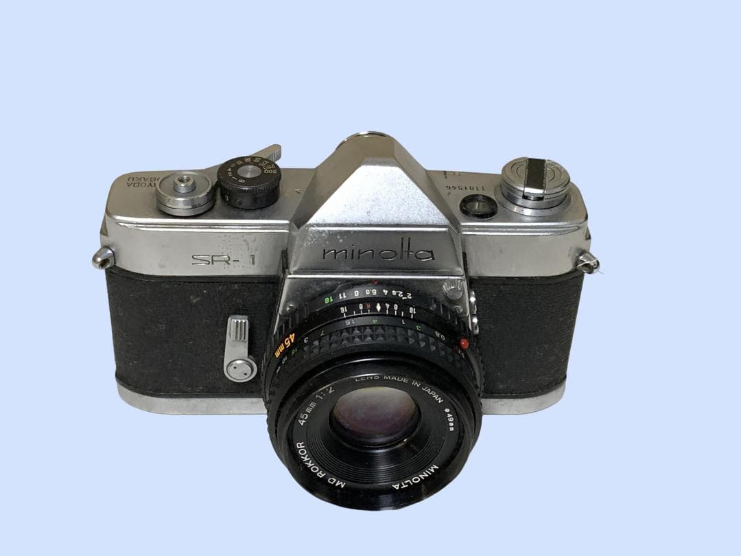 M9342 ミノルタ SR-1 +MD ROKKOR 45mm F2