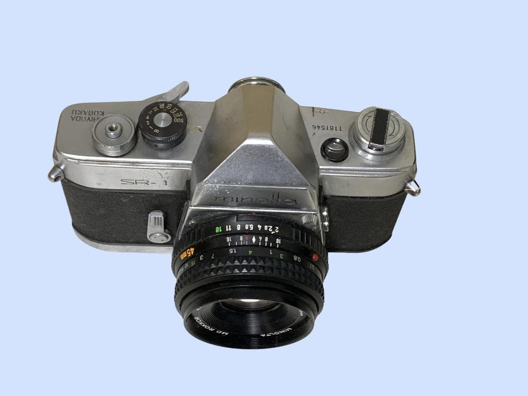 M9342 ミノルタ SR-1 +MD ROKKOR 45mm F2