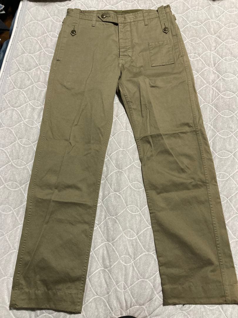 NigelCabourn ナイジェルケーボン　ブリティッシュチノパンツ
