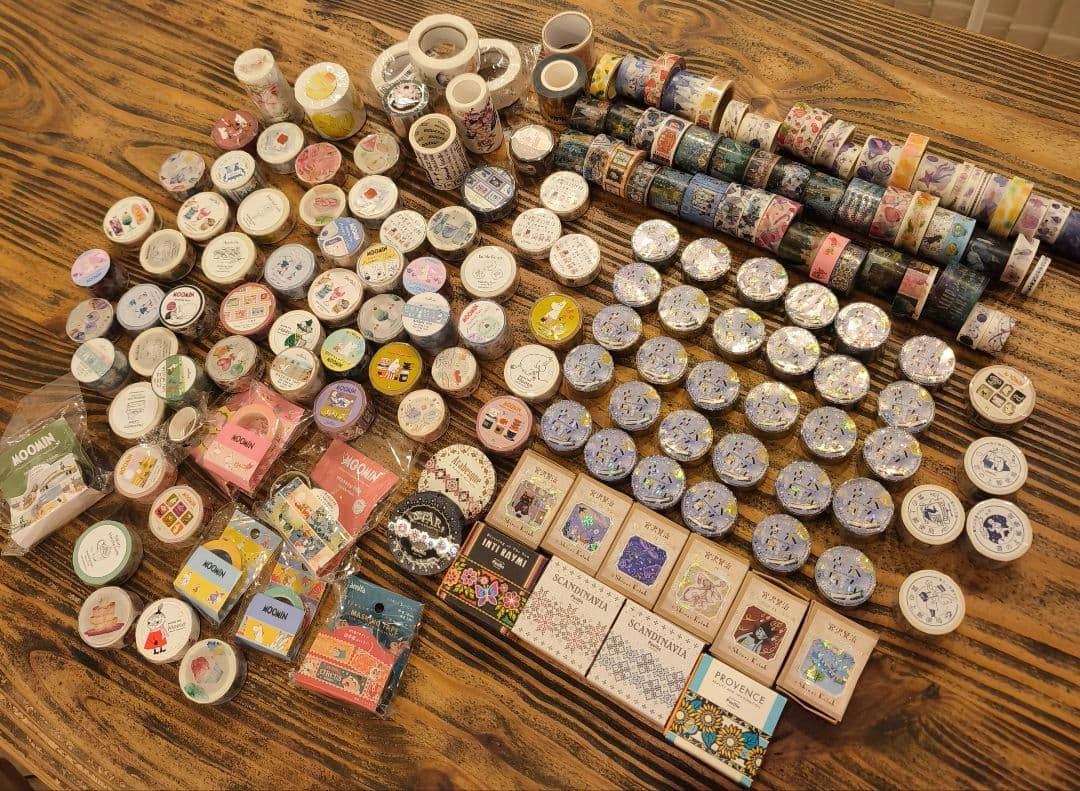 マスキングテープ　フレークシールなどまとめ売り　宮沢賢治