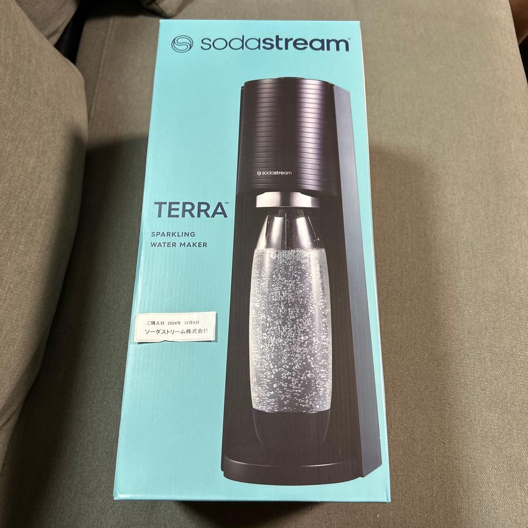 ぽろろんさん専用　SodaStream TERRA 炭酸水メーカー ブラック