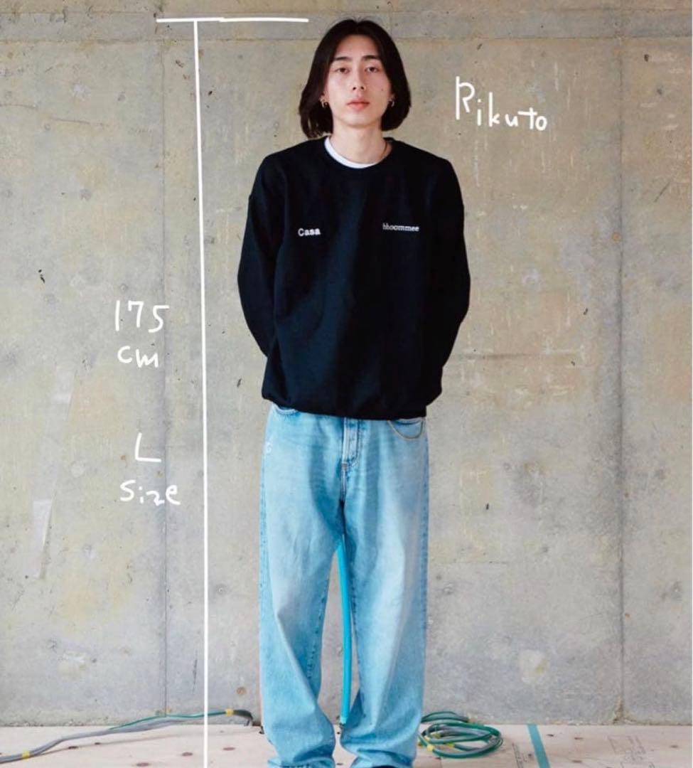 hhoommee Casa sweat Navy Mサイズ