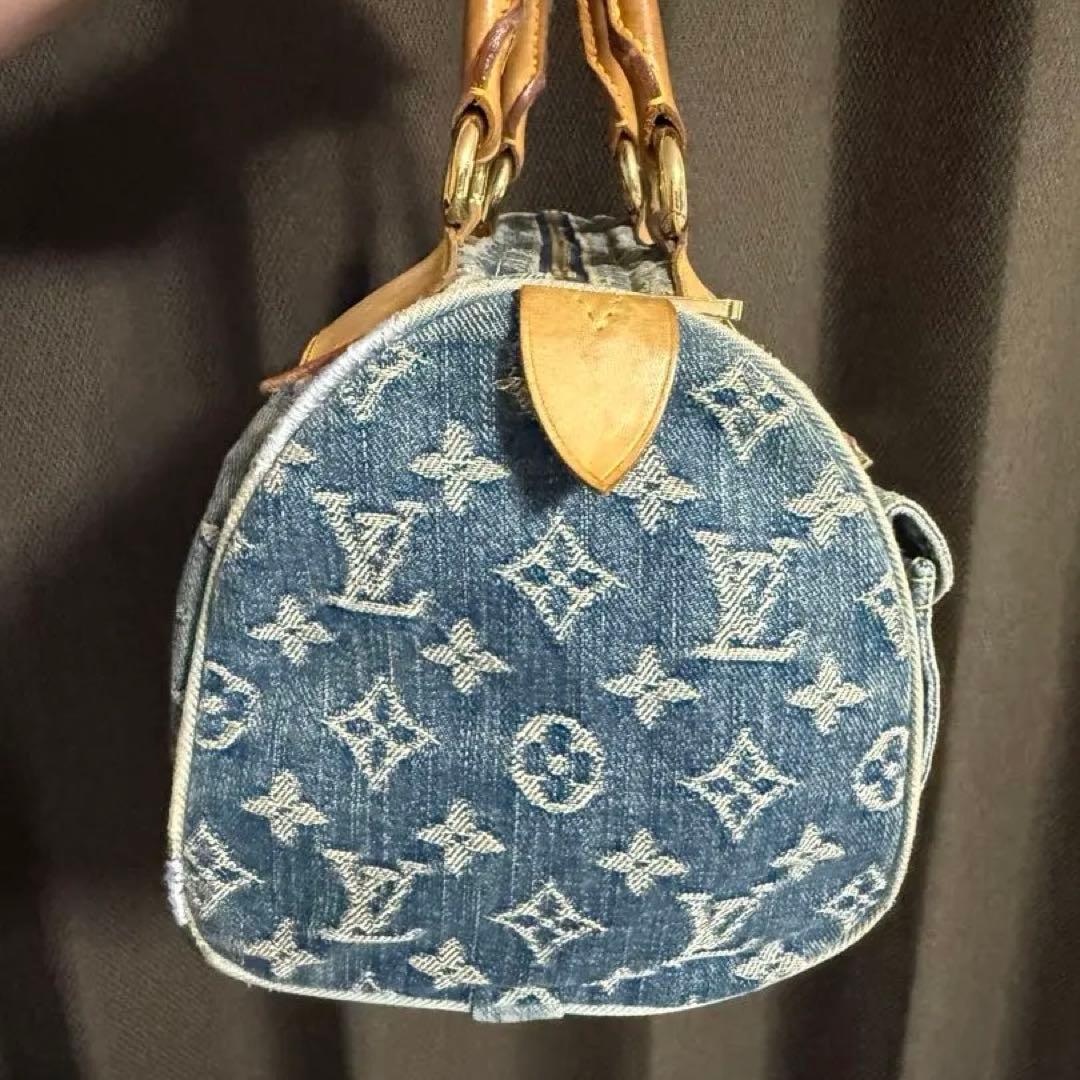 最安値‼️LOUIS VUITTONルイ・ヴィトンモノグラムデニム ネオスピーディ